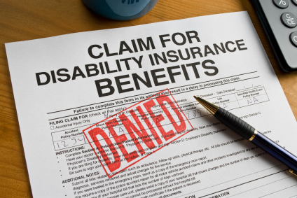 Claim for disability insurance benefits application denied