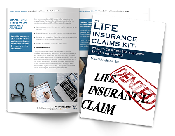 Life Insurance Claim Denial Ebook