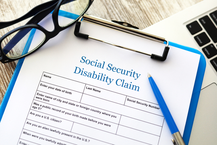 social security disability claim form