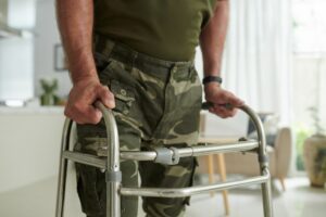 A veteran using a walker and wondering what the VA Special Monthly Compensation (SMC) is.