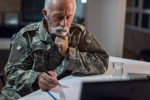 A veteran wondering how to fill out VA Form 10182. 